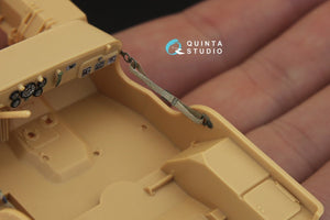 Intérieur imprimé en 3D et coloré sur papier décalcomanie Quinta Studio QD35018 Willys MB (pour tous les kits) 1/35 – image 4