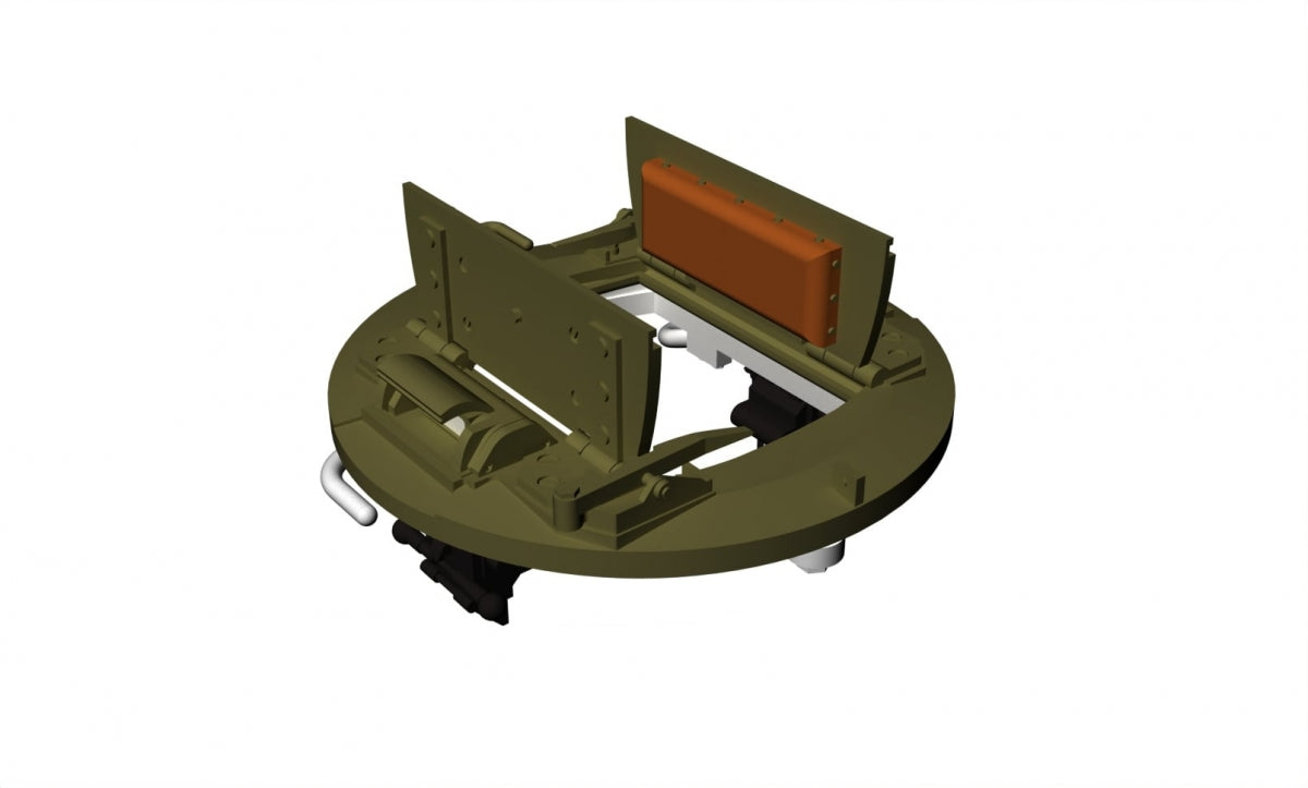 Panzer Art RE35-851 Coupole de commandant pour chars Churchill/Cromwell (premier modèle) 1/35