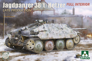 Takom 2172 Jagdpanzer 38(t) Hetzer Production tardive Intérieur complet 1/35