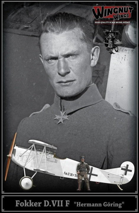 Ailes à ailettes 32605 Fokker D.VIIF « Hermann Goring » 1/32