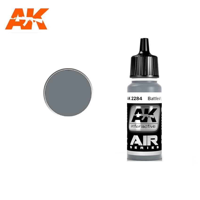 AK Interactive AK2284 GRIS BATTLESHIP 17 ml