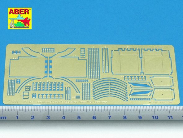 Aber 35A042 Ailes avant et arrière pour Tiger II et Jagdtiger (1/35) – image 2