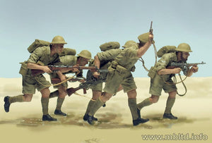 Master Box 3580 Infanterie britannique en action (Afrique du Nord 1941-1943). Batailles du désert. Maquette 2 (1/35) – image 3