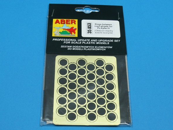 Jantes Aber 35A053 entre les roues de route pour Pz.IV (1/35) – image 3