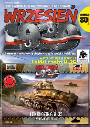 Premier char léger PL080 H-35 au 1/72