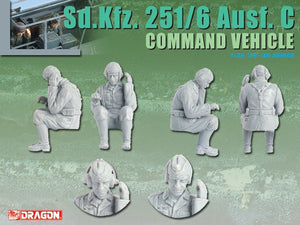 Dragon 6206 Sd.Kfz. 251/6 Ausf. Véhicule de commandement C (1/35) – immagine 3