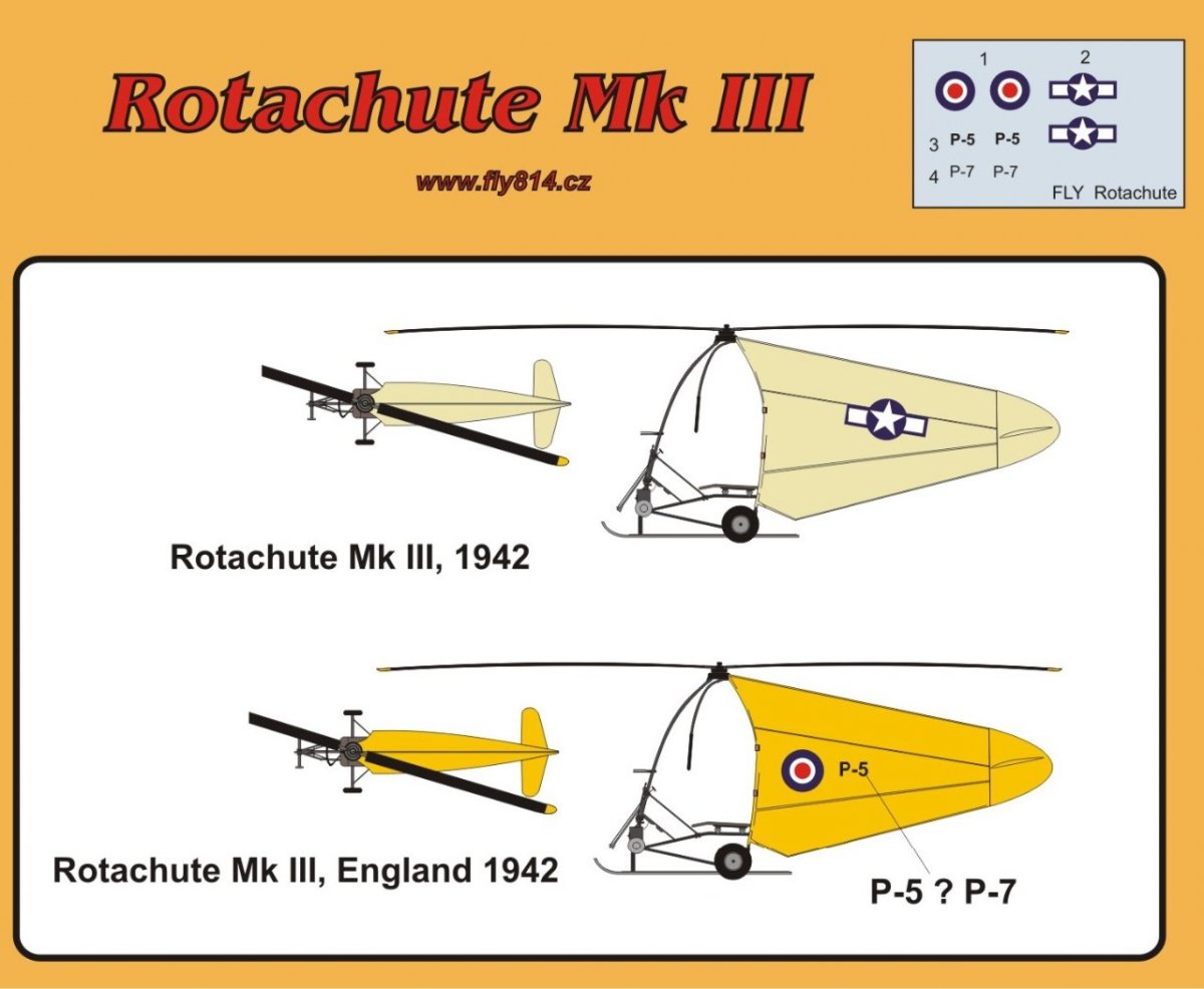 Fly 72021 Rotachute Mk III 1/72 – image 3