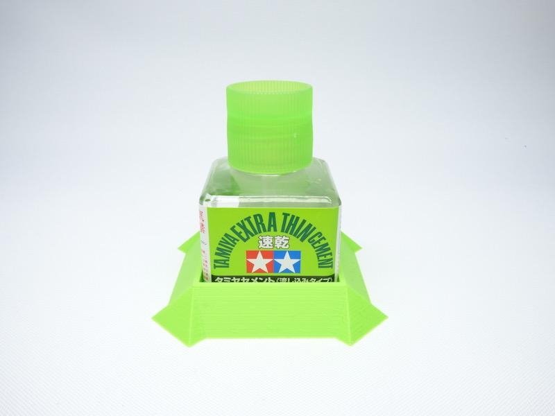 Porte-bouteille de colle Ultimate Modeling UMP073 (pour Tamiya) Vert translucide – Bild 2
