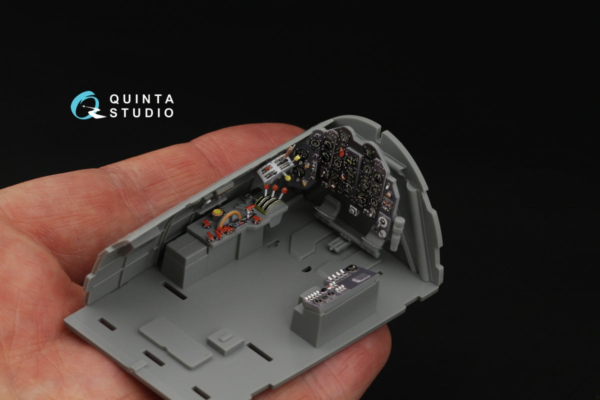 Intérieur imprimé en 3D et coloré sur papier décalcomanie Quinta Studio QD32245 N1K2-J Shidenkai (Hasegawa) 1/32  – immagine 8