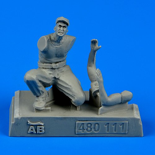 Aerobonus 480111 Mécanicien d'aéronefs de l'armée américaine, Seconde Guerre mondiale - Théâtre du Pacifique, échelle 1/48