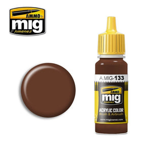 Munitions Mig Jimenez 0133 Cuir Rouge 17 ml