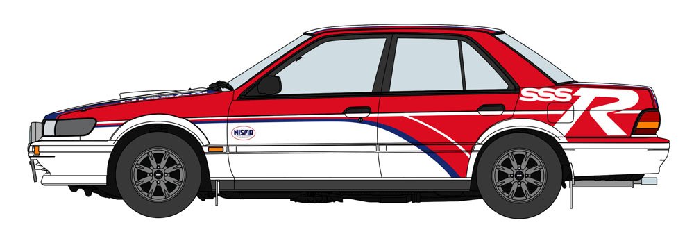 Hasegawa 20521 Nissan Bluebird berline 4 portes SSS-R (type U12) fin 1/24 – image 3
