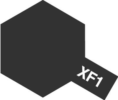 Peinture acrylique Tamiya XF1 Noir mat (81701) 10 ml – Bild 2