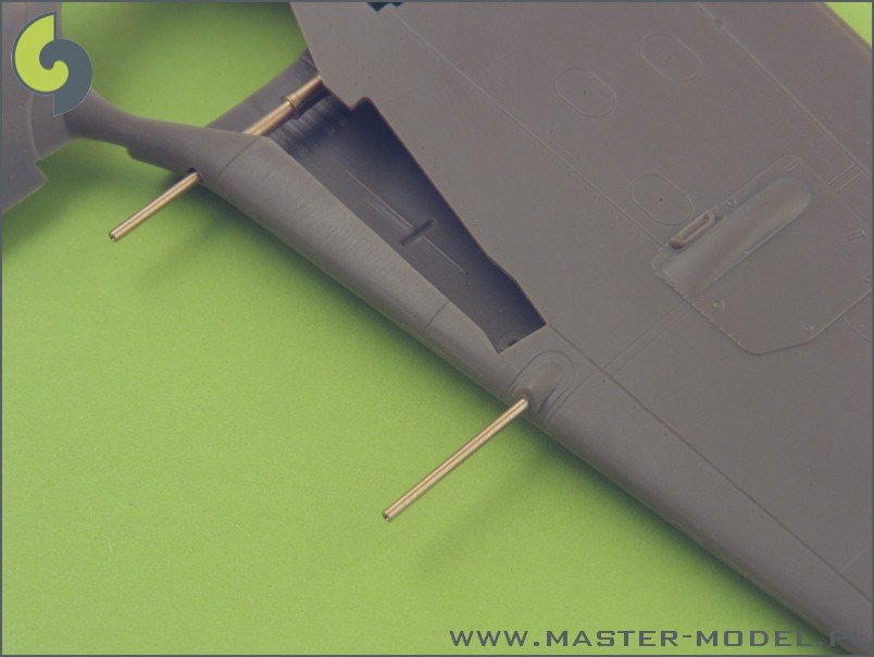 Ensemble d&amp;#39;armement Master AM-48-019 Fw 190 A7, A8 (embouts de canon MG 131, canons MG 151, carénages MG 151) et tube Pitot (1/48) – image 5
