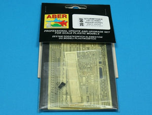 Aber 35047 Sturmtiger 38cm RW61 Assault Mortar partie 2 intérieur (TAM,ITA) (1/35) – image 3