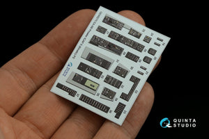 Intérieur imprimé en 3D et coloré sur papier décalcomanie (Kinetic) Quinta Studio QD48270 EA-6B Prowler (ICAP II) 1/48 – Bild 4
