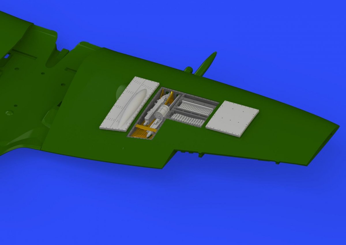 Baies de canons du Spitfire Mk. XVI Eduard 672152 EDUARD 1/72 – image 2