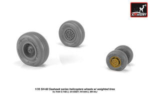 Roues Armory Models AW35302 SH-60 Seahawk avec pneus lestés 1/35 – immagine 3