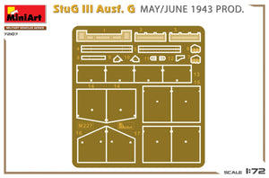 MiniArt 72107 StuG III Ausf. G MAI/JUIN 1943 PRODUCTION 1/72 – image 3