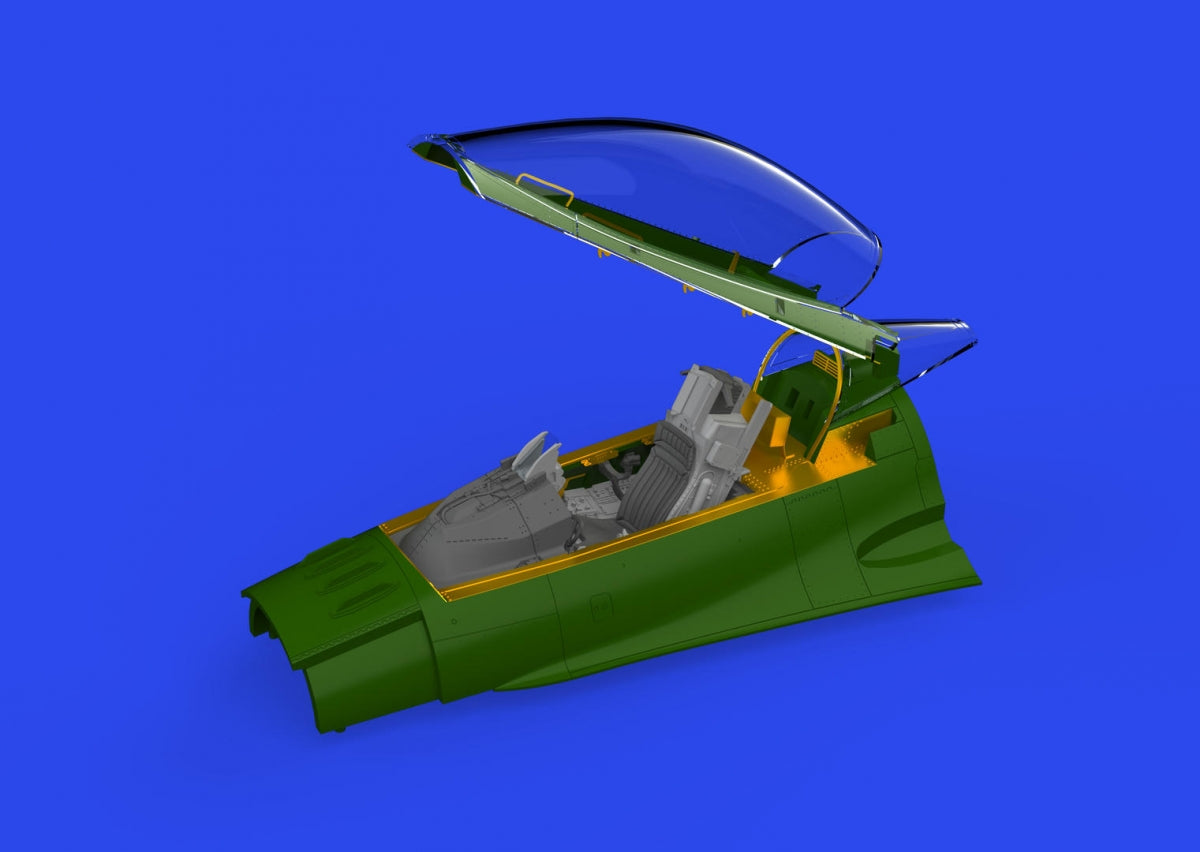 Maquette Eduard 648972 F-16C Block 52 (jusqu'en 1996) - Cockpit - Modèle imprimé Kinetic au 1/48