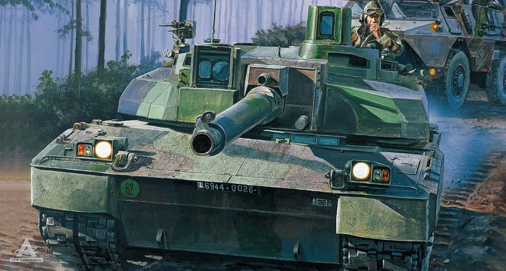 Academy 13427 Char Leclerc de l'armée française 1/72