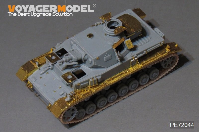 Voyager modèle PE72044 WWII allemand Pz.Kpfw.IV Ausf.F1 pour DRAGON 7231 1/72 – imagen 6