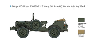 Italeri 0228 Dodge WC-56/57 Voiture de commandement 1/35 – Bild 7