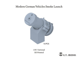 ET Model P35-259 Véhicules allemands modernes Lance-fumigènes (Impression 3D) 1/35