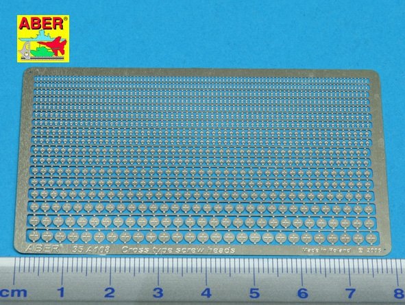 Têtes de vis cruciformes Aber 35A108 (1/35) – Bild 2