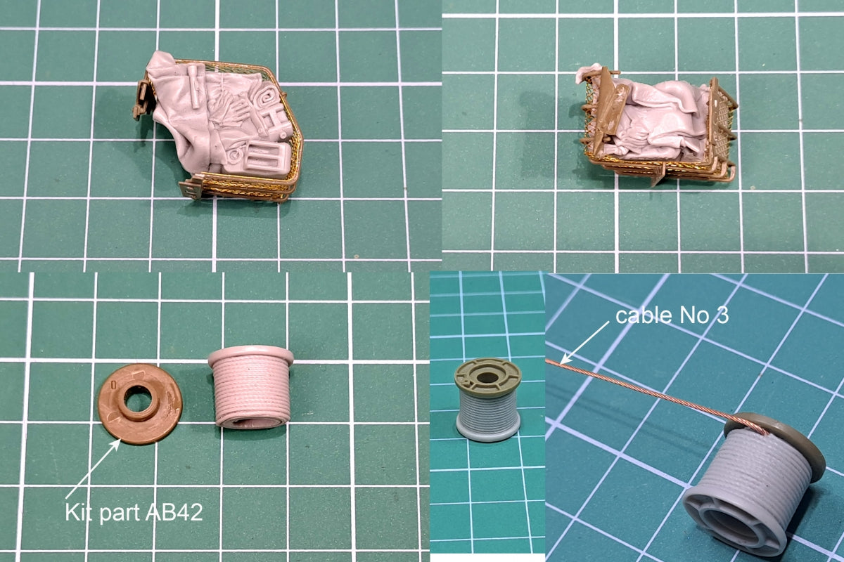 Kit de mise à niveau Eureka XXL ER-3571 pour le véhicule de génie de combat M728, compatible avec la maquette AFV Club 35254 au 1/35 – image 15