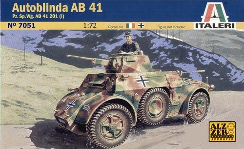 Italeri 7051 AUTOBLINDA AB41 1/72