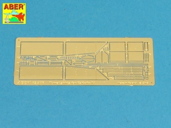 Aber 72A06 Turret skirts for PzKpfw IV 1/72