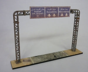 RT-Diorama 35580 Pont autoroutier pour panneaux n° 1 1/35 – immagine 3