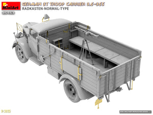 Miniart 35453 Transport de troupes allemand de 3 tonnes 3.6-36S Radkasten-Normal-Type 1/35 – imagen 16