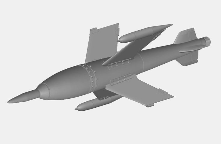 Yamamoto YMP4802 RUHRSTAHL X-4 VERSION TARDIVE 1/48