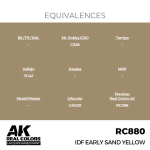 AK Interactive RC880 IDF Early Sand Yellow 17 ml  – image 3