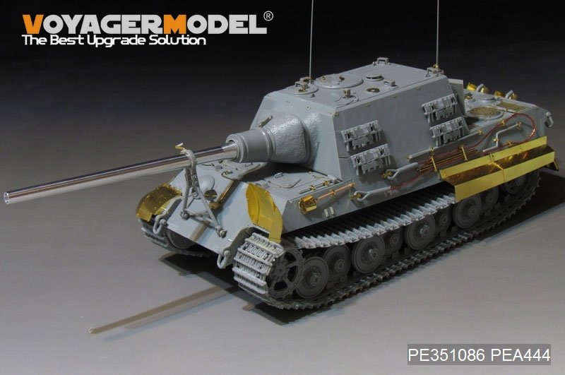 Voyager modèle PE351086 WWII allemand Sd.Kfz.186 Jagdtiger Porsche Production Basic pour Takom 1/35 – image 4