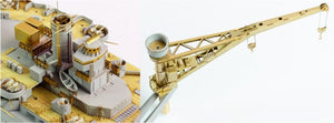 Pontos 35023FB USS BB-34 New York 1944 Kit de détails (avec pont bleu teck, canons, résine, photodécoupe) – image 21