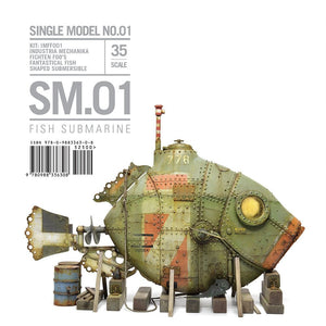 Sous-marin poisson SM.01 par Michael Rinaldi