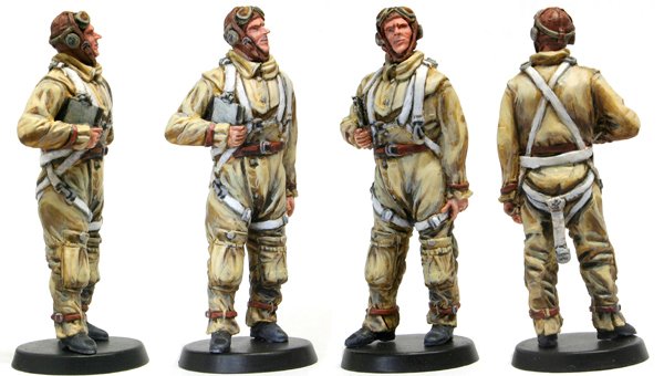 ToRo Modèle 32F02 Septembre 1939 - Pilote de chasse polonais en combinaison de vol en denim 1/32  – image 3