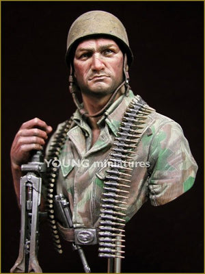 Young Miniatures YM1844 Fallschirmjager allemand Monte Cassino 1944 1/10 – image 2