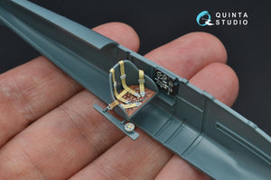 Intérieur imprimé en 3D et coloré sur papier décalcomanie Quinta Studio QD48187 Albatros D.III OEFFAG (pour kit Eduard) 1/48  – immagine 3