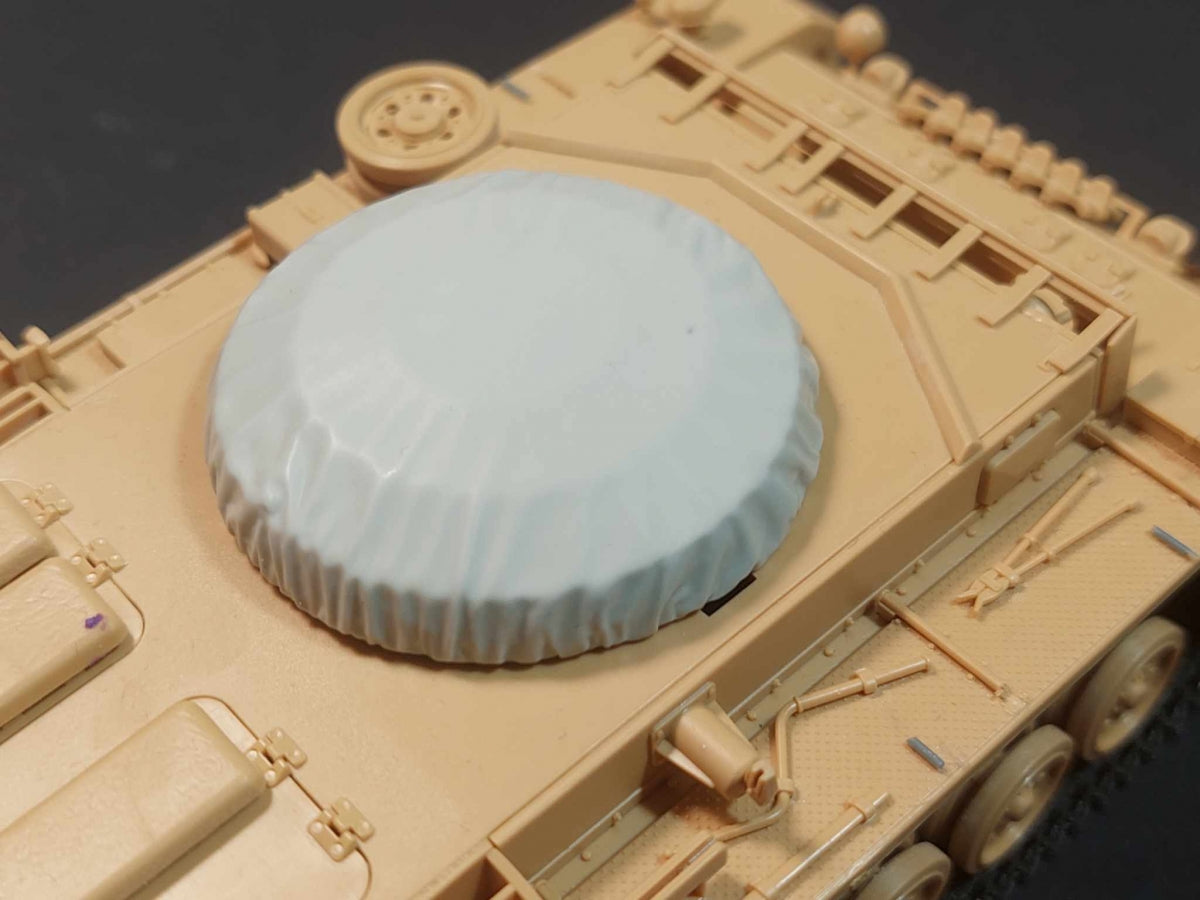 Panzer Art RE35-773 PzIII Munitionpanzer dôme en toile 1/35 – image 2