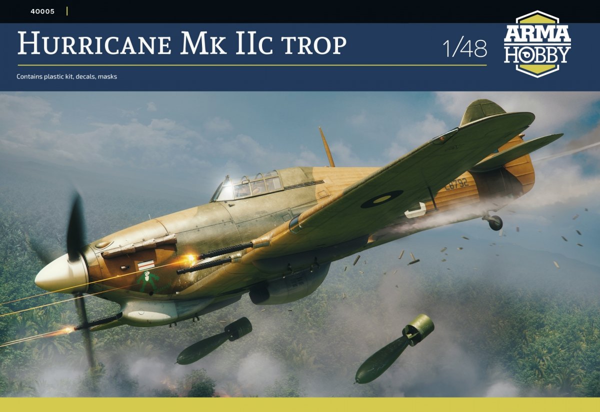 Arma Hobby 40005 Hurricane Mk IIc Trop 1/48 