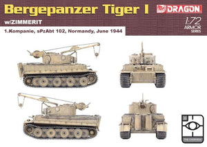 Dragon 7210 Tigre de démolition avec Zimmerit (1/72) – immagine 2