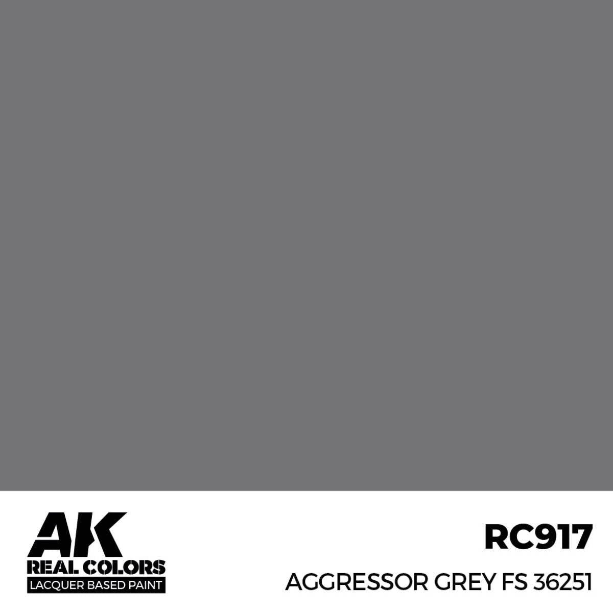 AK Interactive RC917 Aggressor Gris FS 36251 17 ml