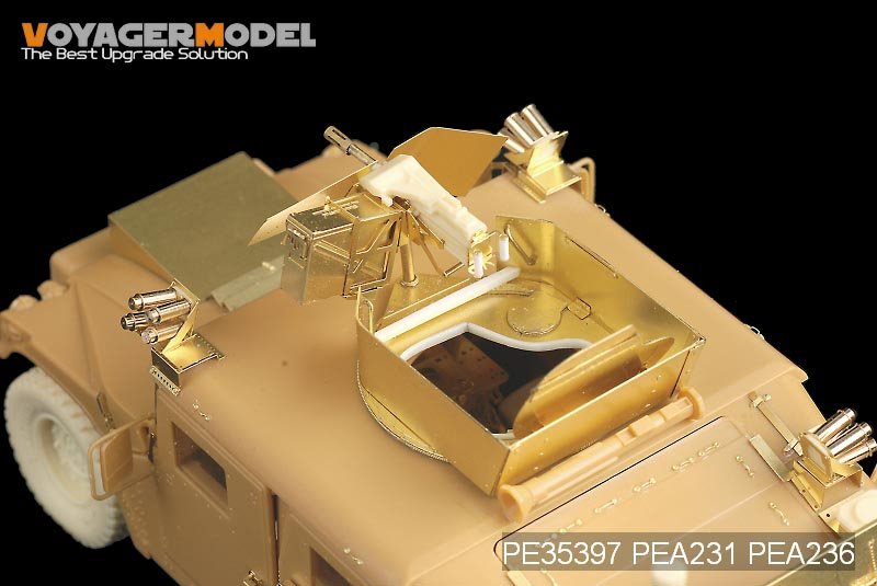 Voyager Modèle PE35397 Humvee M1114 moderne de l&amp;#39;USMC avec CIP/décharge de fumée pour Bronco 35080 1/35 – image 13