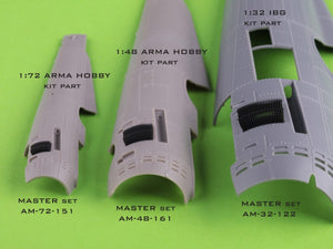 Master AM-32-122 PZL P.11c - refroidisseur d&amp;#39;huile (kit Arma Hobby) 1/32 – imagen 10