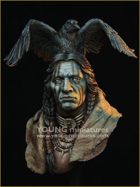 Young Miniatures YH1862 CORBEAU SORCIER 1/10