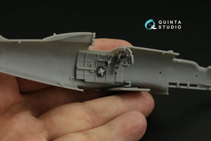 Quinta Studio QDS-48389 Macchi C.202 Folgore Early Intérieur imprimé en 3D et coloré sur papier décalcomanie (Hasegawa/Eduard) (Petite version) 1/48 – immagine 4